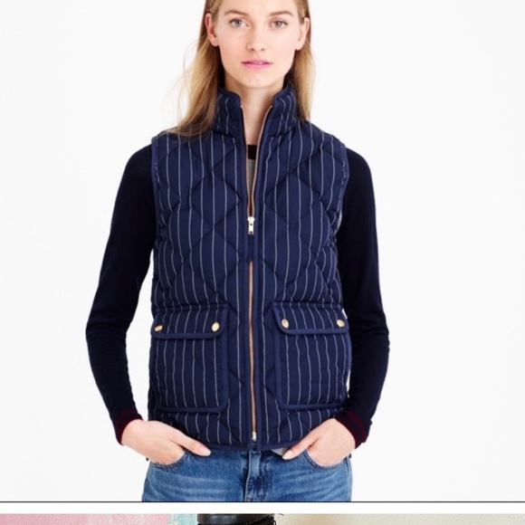 J. Crew Jackets & Blazers - J crew xs excursion pin stripe vest
